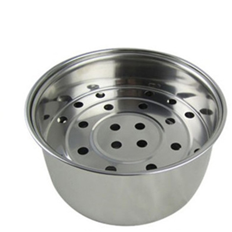 3L 4L 5L Gedämpfte Reiskocher Reiskocher Edelstahl Dampfer Gedämpft Netz Schicht Dampfer Langlebig 2Stck