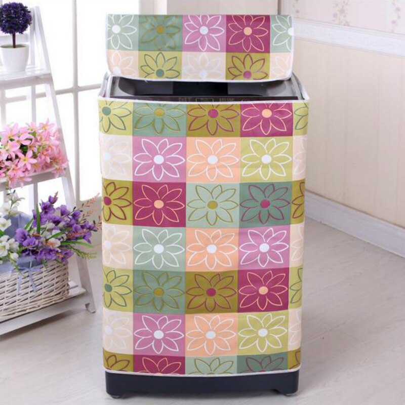 2 typ Waschmaschine PVC Staub nachweisen Abdeckung Wasserdicht fallen Waschmaschine Schutzhülle Staub Jacke Heimat Lager Organizer 1PC
