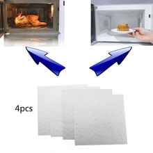 4 stücke 13*13cm Universal- Mikrowelle Glimmer Platte Blatt Mikrowelle Reparatur Teil Haushaltsgeräte Teile