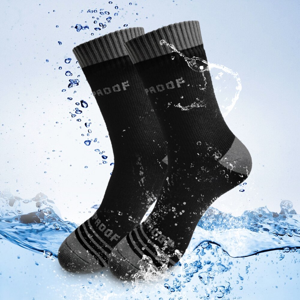 Männer Sport Socken Drei-schicht Bau Wasserdicht Atmungsaktiv Socken für Männer Frauen draussen Sport Wandern Skifahren Radfahren Socken