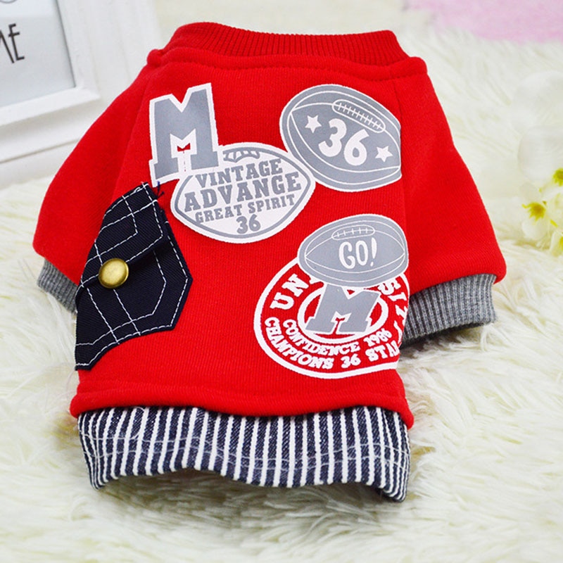 Coole Welpe Frühling Kleidung Haustier Vlies Sweatshirt Hunde Kleidung für Kleine Hunde York Chihuahua Bulldogge Pudel Dackel Zubehör