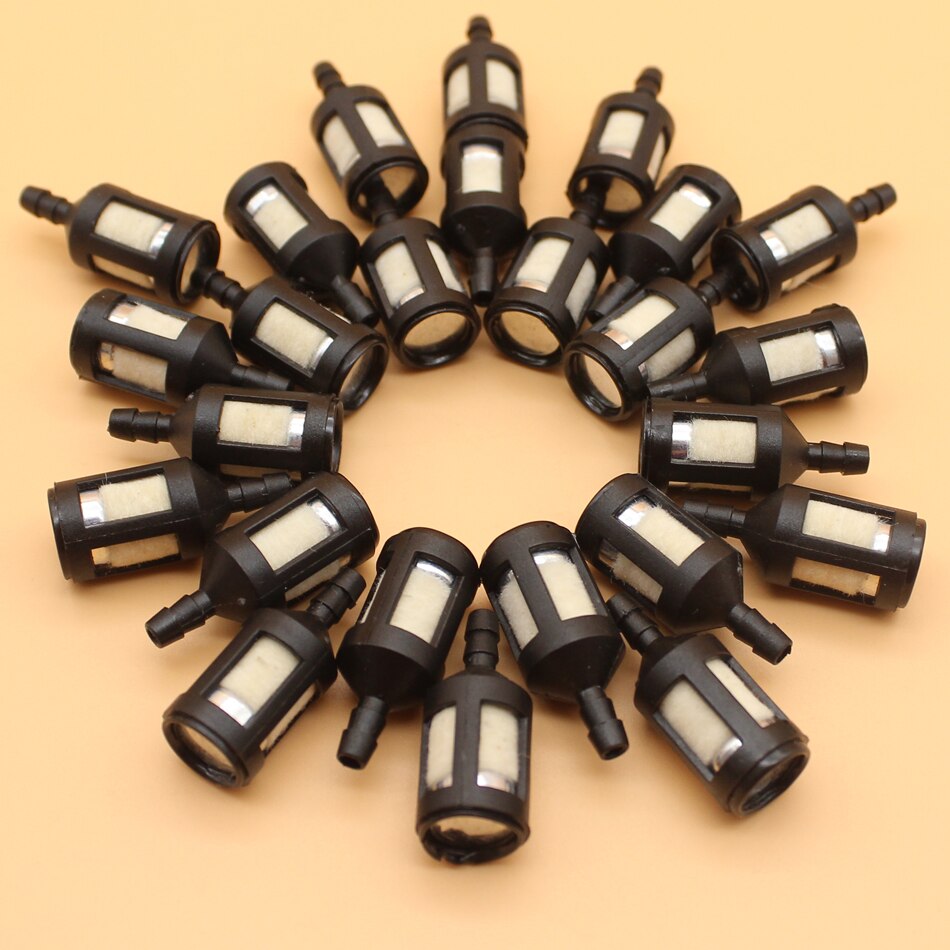 25 Teile/los Gas Kraftstofffilter Für Zama Stihl Poulan Husqvarna Kettensäge Trimmer