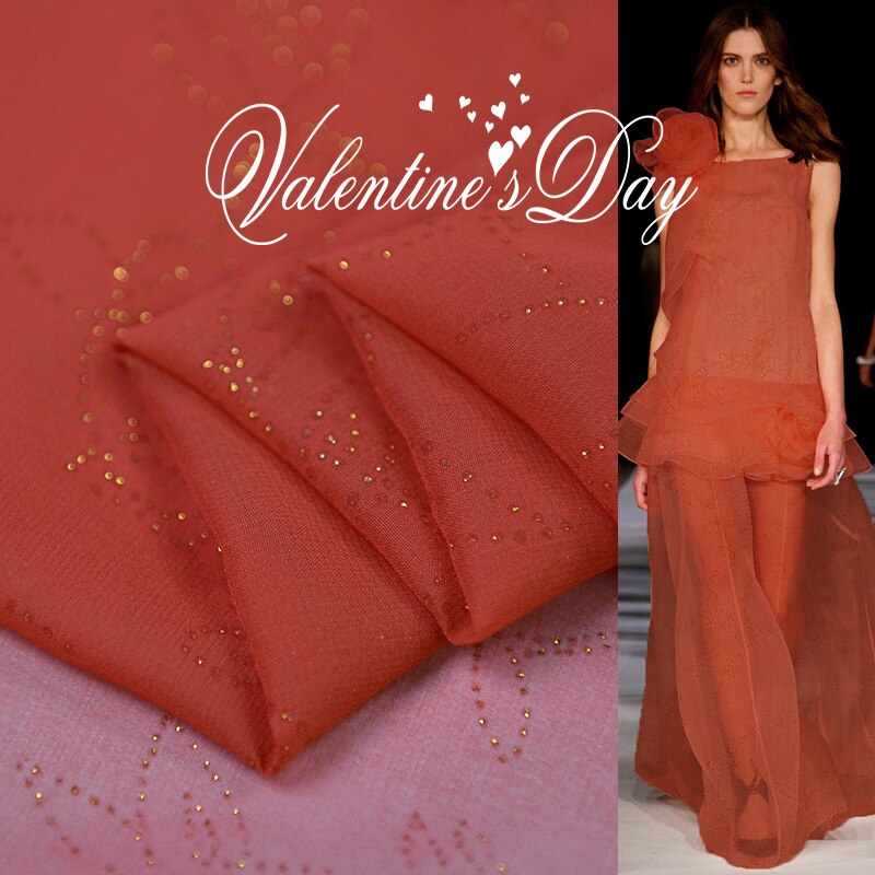 Sommer Bronzing licht Anti-falten reiner seide georgette seide schal schal hochzeit kleid stoff bronzing handwerk sonne verrotten