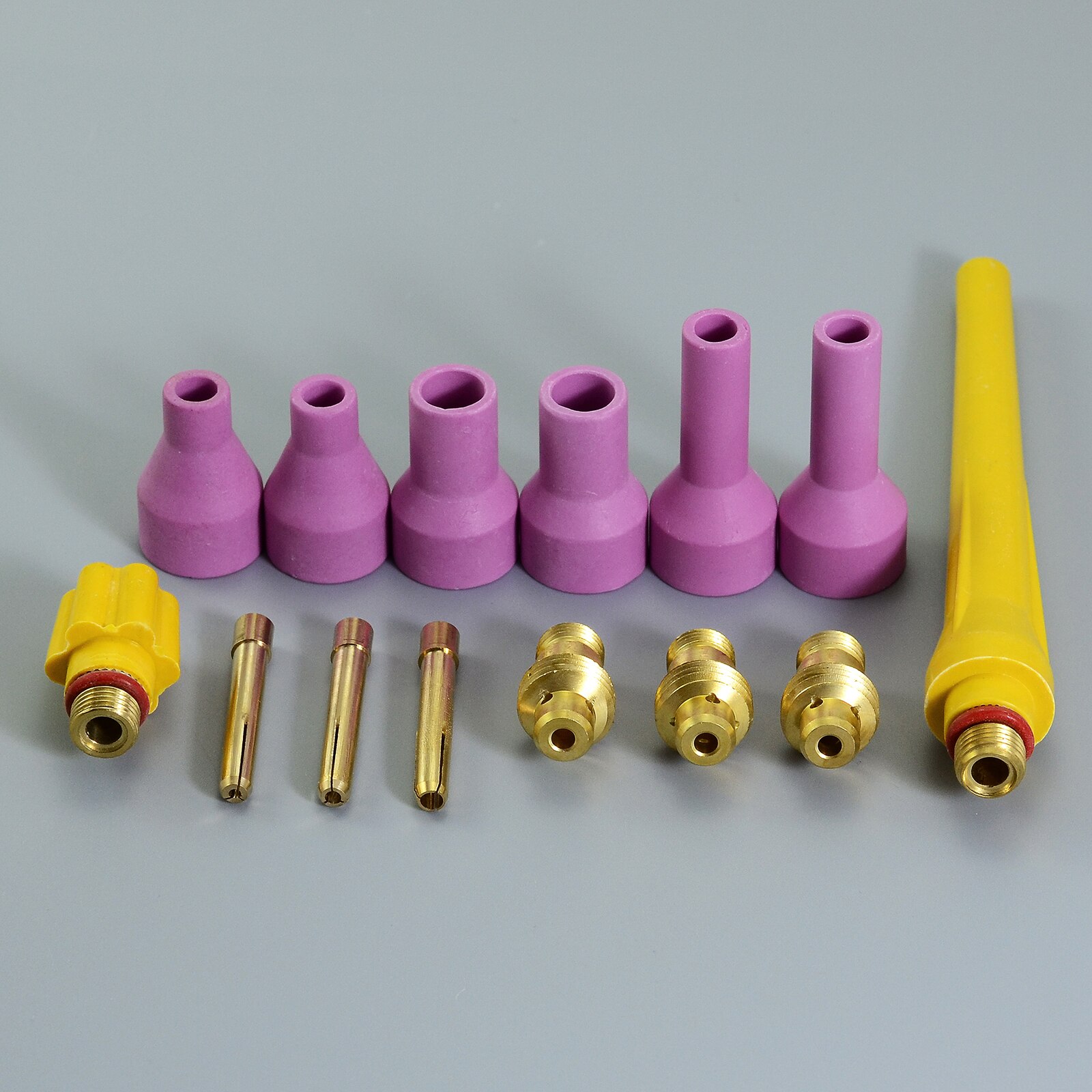 Perücke-Bausatz Alumina Düse Collet Körper Zurück Kappe passen QQ150A Perücke-schweißbrenner 14 stücke
