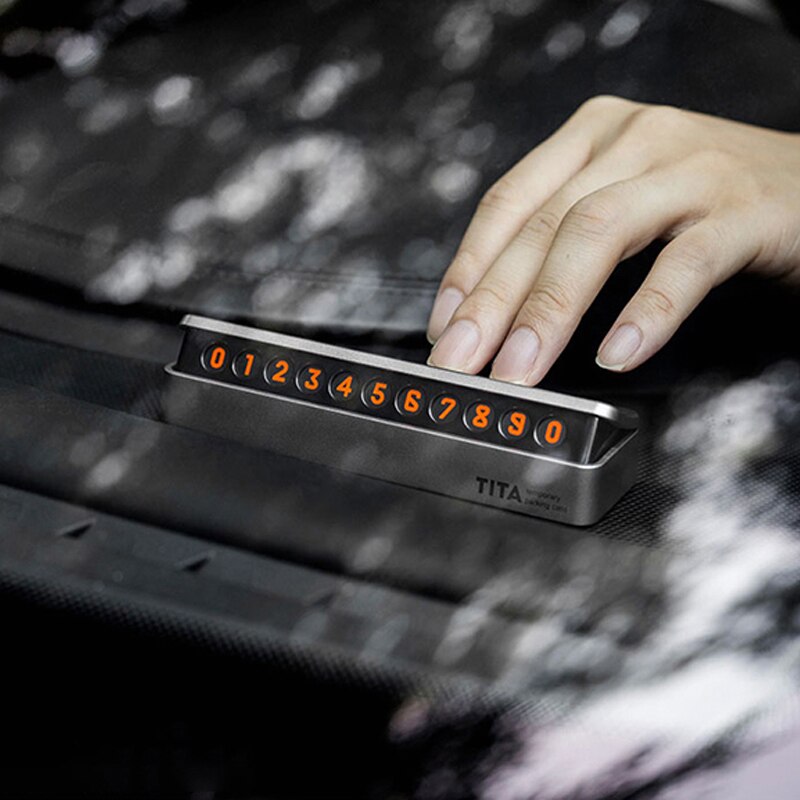 Auto Parkplatz Telefon Nummer für Mini Versteckte Stile Temporäbetreffend Parkplatz Karte Leucht Telefon Anzahl Karte Platte
