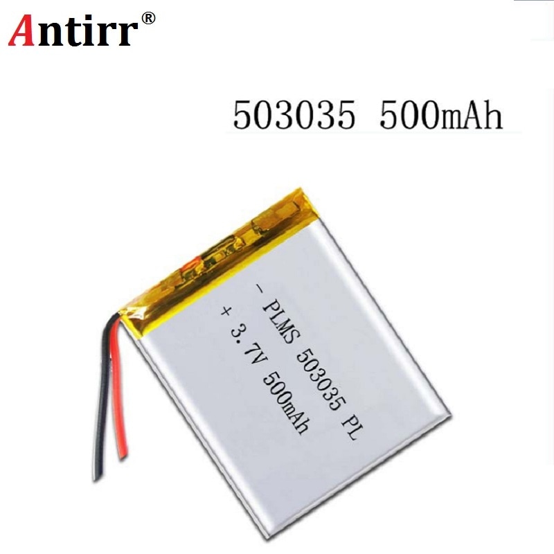 Polymer batterie 500 mah 3,7 V 503035 Clever Heimat MP3 lautsprecher Li-Ion batterie für dvr GPS mp3 mp4 praktisch lautsprecher