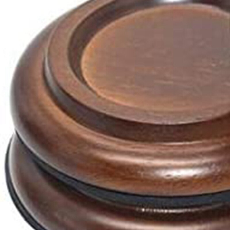 3Stck Hartholz Klavier Zauberer Tassen Boden Schutz fest Zauberer für großartig Klavier Nicht-Unterhose & Anti-Lärm fuß Pad