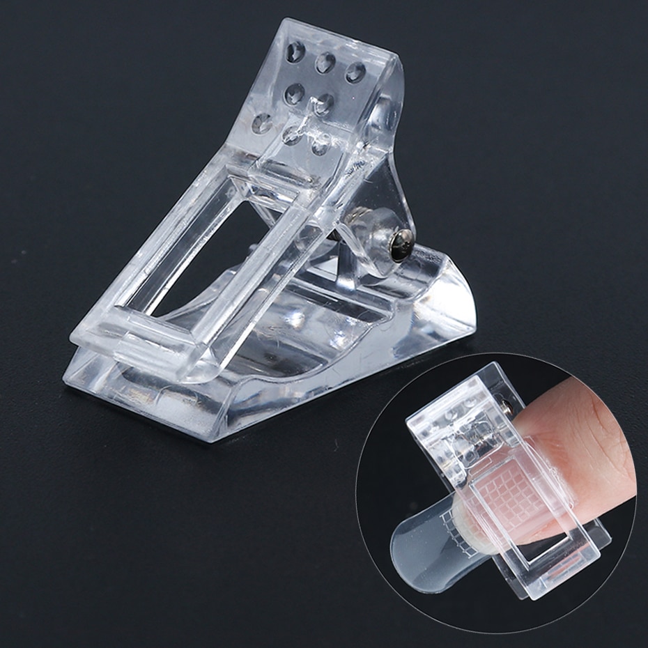 1pc Nagel Formen Für Finger Verlängerung Schnell Gebäude Schimmel Tipps Kunststoff Geformt Clip Spurlose Gel Verlängerung NäGel Kunst Werkzeug SA972