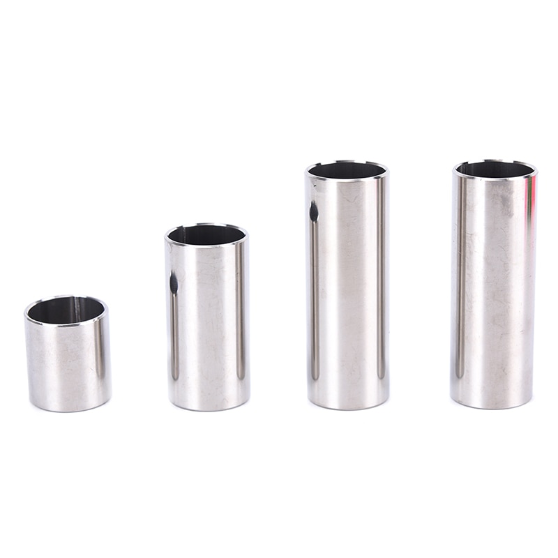 1Stck Poliert Elektrische Gitarre Schieberegler Stahl Gitarre Rutsche Länge 28 50 60 70 Mm Edelstahl Schieberegler Guitarra Glatte Kante