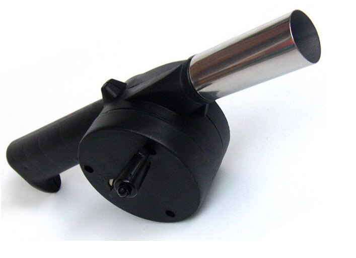 Edelstahl BBQ Hand Fan Manuell draussen Grill Fan Gebläse Für Grill Feuer Picknick Camping draussen-Werkzeug