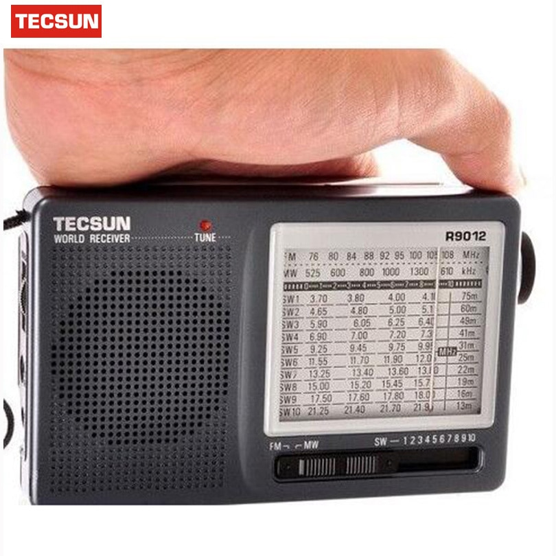 TECSUN R-9012 12 Band FM/bin/SW Radio Multiband Radio Empfänger Tragbare Beste Y4122H Tecsun R9012 Radio Desheng Radio