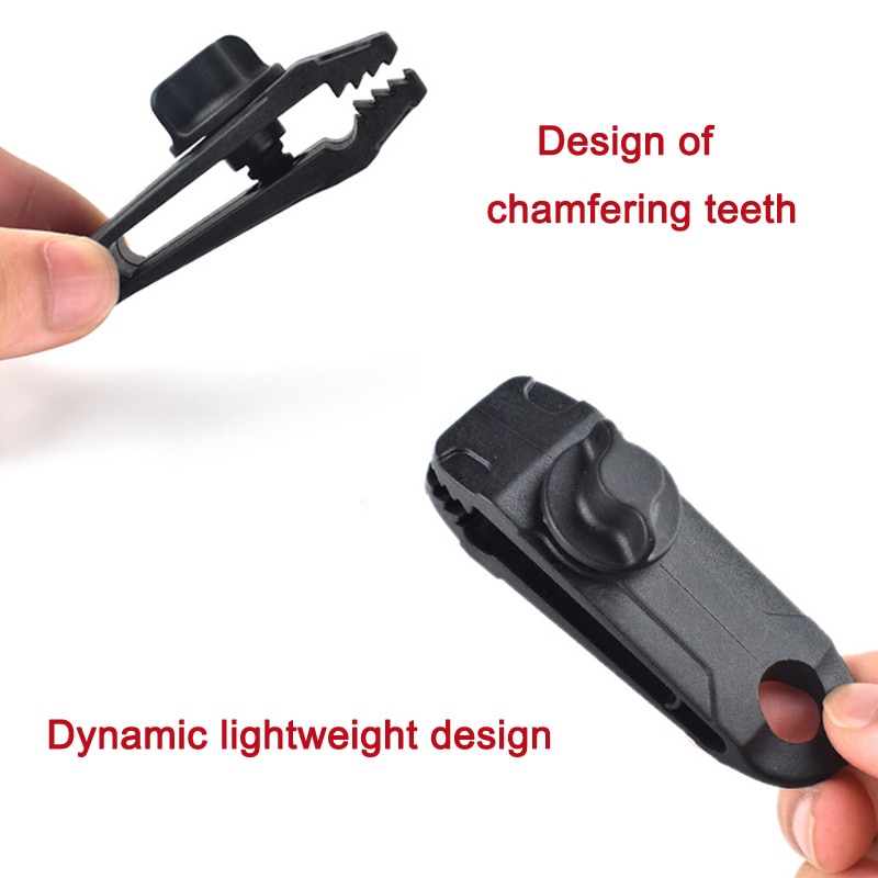 10 stücke schwer Pflicht Camping Flugzeug Clips Zelt Markise Schellen Baldachin Klemme Clip schnappen Leinwand Anker Greifer Mit Straffen Schraube werkzeuge