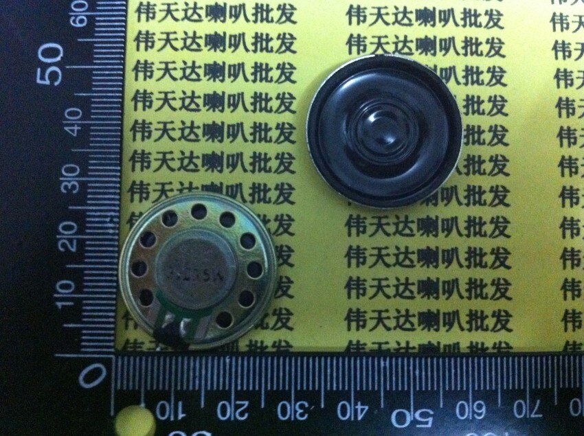 Neue Ultra-dünne Mini lautsprecher Horn 8 Ohm 0,5 Watt 8R 0,5 W Durchmesser 28 MM 2,8 CM Dicke 5mm Audio- Lautsprecher