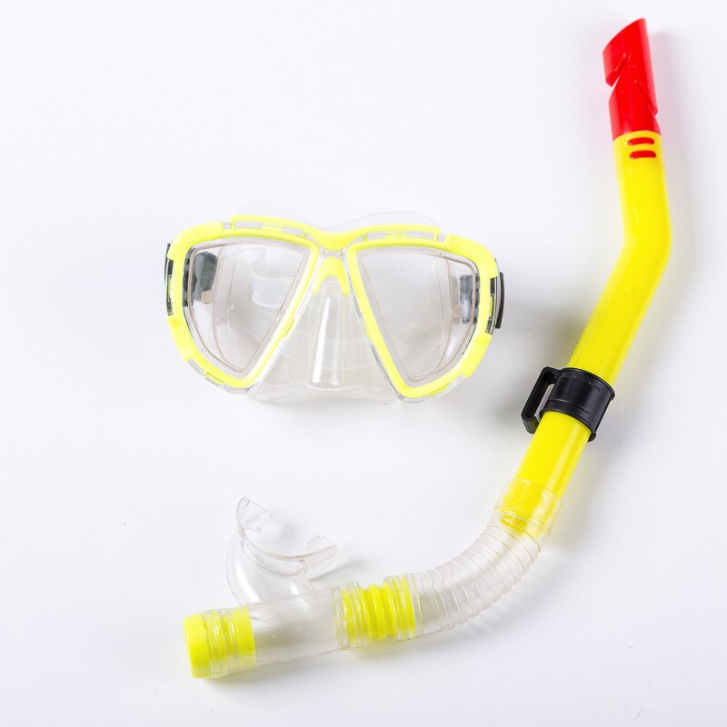 Schnorcheln Maske Schnorchel Rohr einstellen Anti-Nebel-Schwimmen Tauchen Brille Schnorcheln Brille mit Einfache Atem Trockenen Schnorchel Rohr