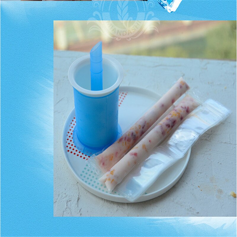 20 teile/paket DIY Eis Popsicle bilden Eis Einweg Taschen Rohre Abdeckung für Verpackung Joghurt Popsicle Heimat küche werkzeug YL973501