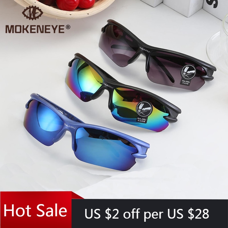 Radfahren Brillen brillen draussen Sport Mountainbike Sonnenbrille Explosion-nachweisen UV 400 Sport Radfahren Gläser Motorrad Brille