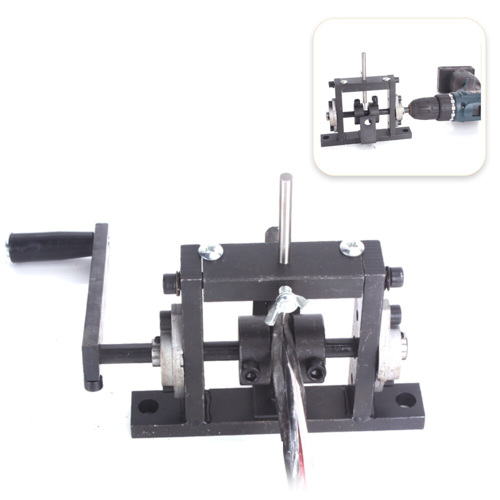 Hand Bohrmaschine Dual-zweck Abisolieren Maschine Schrott Kabel Peeling Maschinen Stripper Kabelbaum