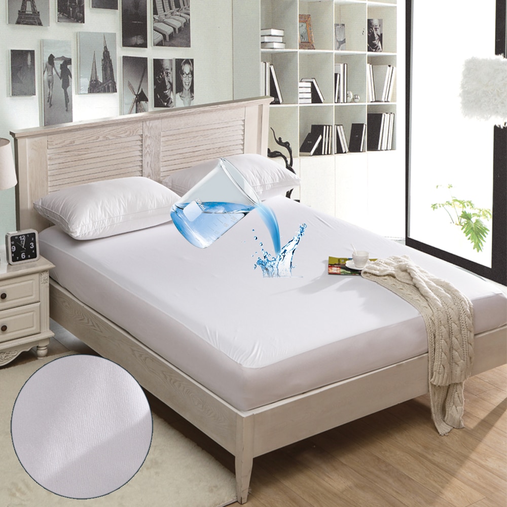 Warmtex Glatte Matratze Abdeckung Wasserdichte Bett Schutz Für Erinnerung Schaum Matratze Deckel Bett Pad Anti Milbe Bett Abdeckung Königin Größe
