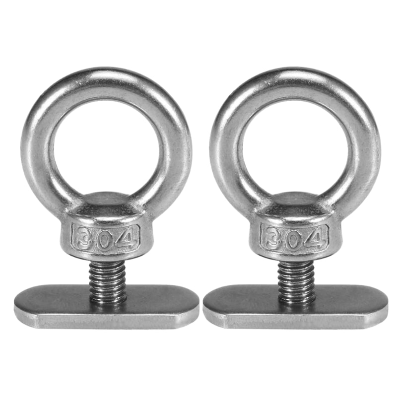 2 stücke Kanu Kajak Spur Halterung Krawatte Unten Öse zu Halten Ihre Bungee-seil Seile Kajak Zubehör