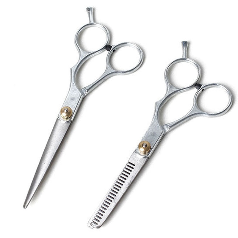 1Stck Professionelle Edelstahl Barbier Haar Schneiden Und sterben Verringerung Schere Haar Scheren Friseur Haarpflege Werkzeug Scher