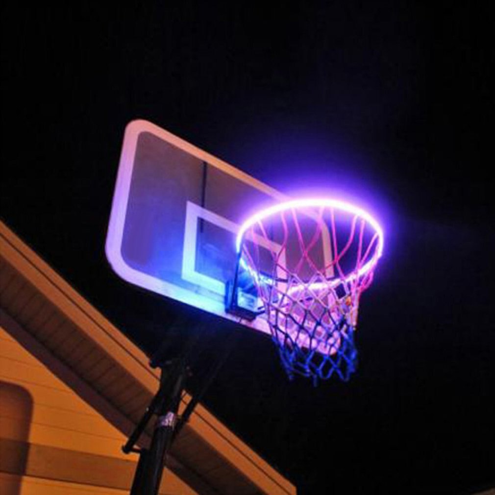 genial Basketball Band Sensor-Aktiviert LED Streifen Licht 8-Modi Basketball Kasten LED Bunte Licht Bar