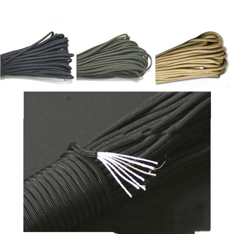 4mm 9 Stehen Kerne Paracord für Überleben Fallschirm-schnur Schlüsselband Camping Klettern Camping Seil Wandern Wäscheleine