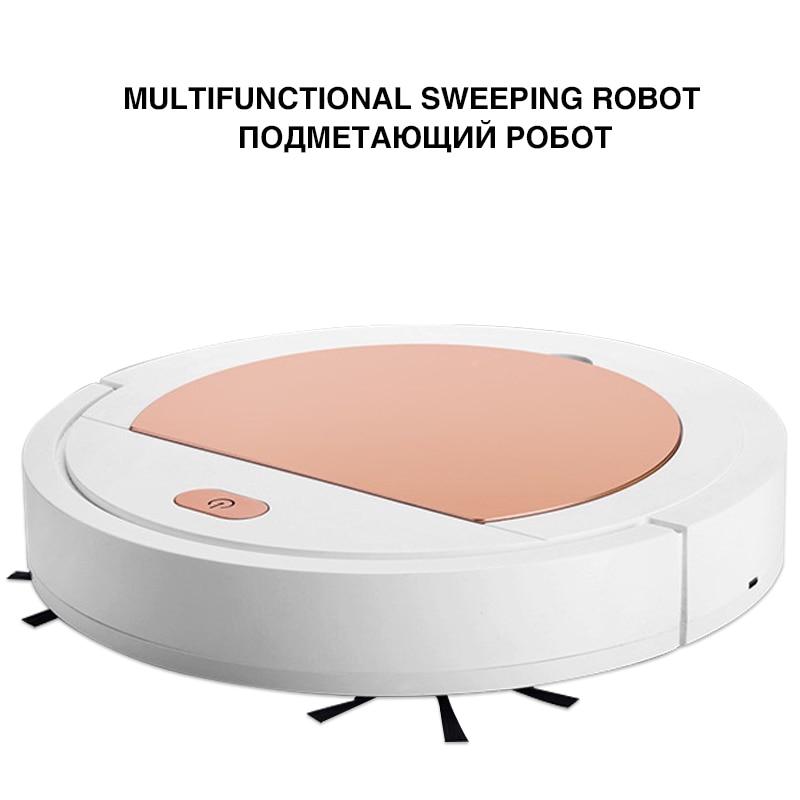 100 minuten Roboter-staubsauger Nass Wischen/Trockenen Mopp/Saug 1800Pa Stofzuiger Roboter Waschen Roboter-staubsauger Schiff