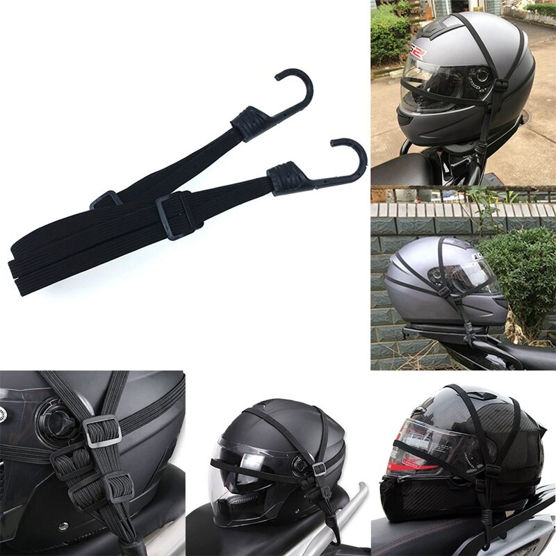 Neue Universal- Moto Helm Gittergewebe Netz Motorrad Gepäck Netz Schutz Getriebe Gepäck Haken Motorrad Zubehör Veranstalter Halfter