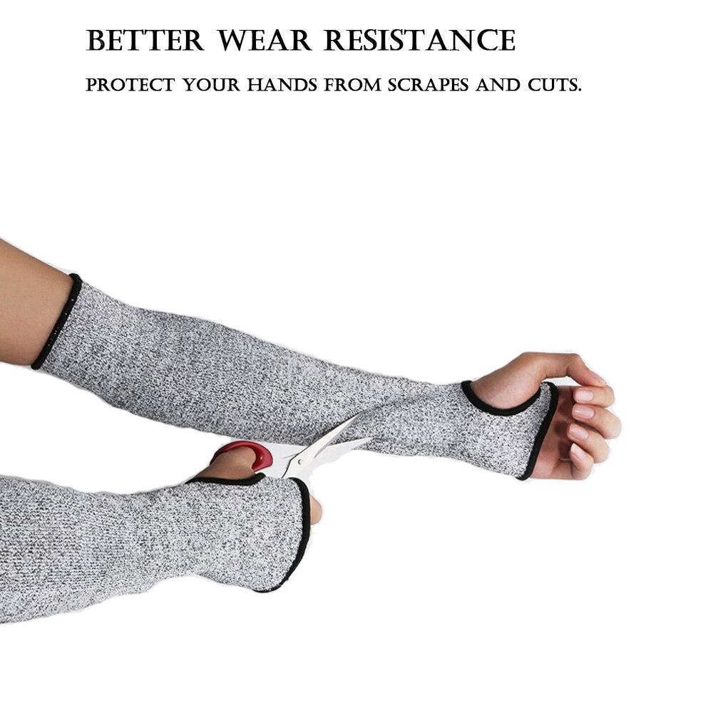 1 paar Sicherheit schneiden nachweisen Arm Ärmel Arm Schutz Schutz Armbinde Handschuhe Arbeitsplatz Sicherheit Schutz Defensive laborgloves