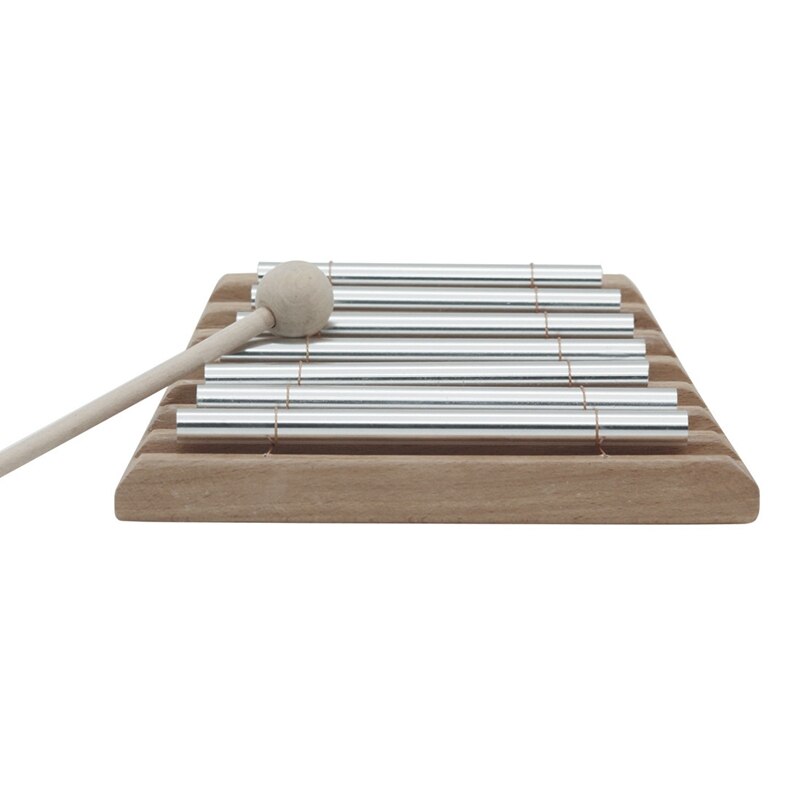 Windspiele Lernen Instrument Glockenspiel Schlagzeug Glockenspiel Wind Glocke 7-Tonne Glockenspiel Bildungs Instrument mit Hammer Schlagzeug