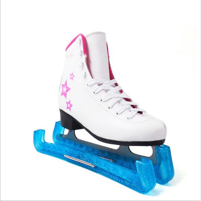 Rost Beweis Schlittschuhe Klinge Wachen Klingen Kunststoff Schutz für Eis Eishockey Eiskunstlauf
