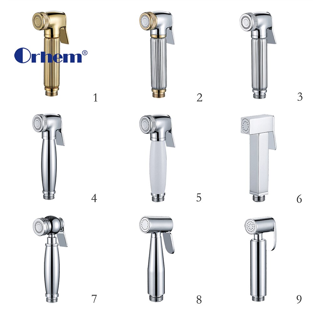 Durcheinander Hand Bidet Wasserhahn Schlecht Handheld Wc Bidet Spritzgerät Dusche Bidet Wasserhahn Garten Wasserhahn Bidet Kopf Haustier Dusche sprühen