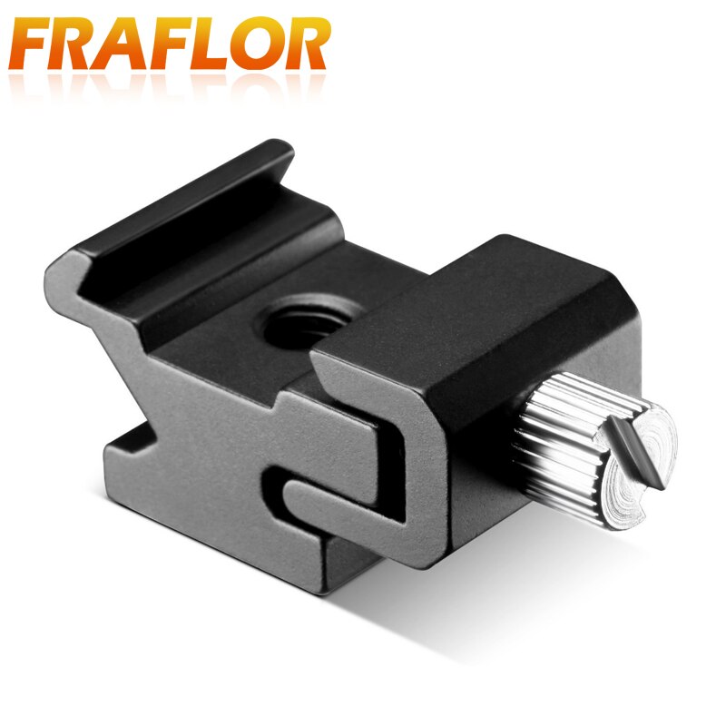 Metall Kamera Blitz Schuh Stativ montieren Adapter Sitz Kalten Schuh Sitz Block 1/4 Schrauben in passen für Kamera mit 1/4 'stativ Schraube