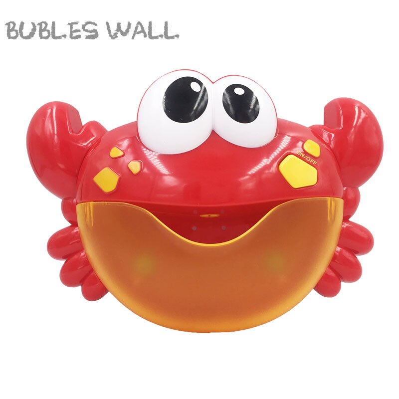Bubles Zauberstab blasiert Krabben Baby Schlecht Spielzeug Lustige Schlecht blasiert Hersteller Schwimmbad Schwimmen Badewanne Seife Maschine Spielzeug für freundlicher freundlicher