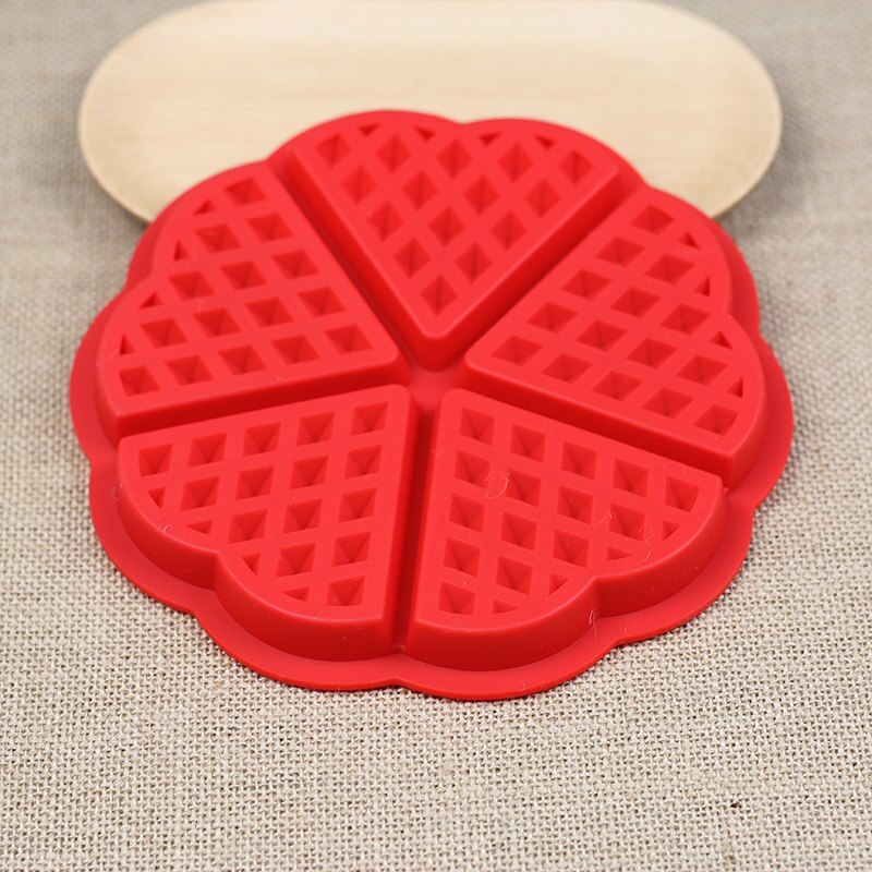 Silikon Waffel bilden Backformen DIY Schokolade Waffel Modle Küche Kochen Kuchen Macher Werkzeug Küche Zubehör
