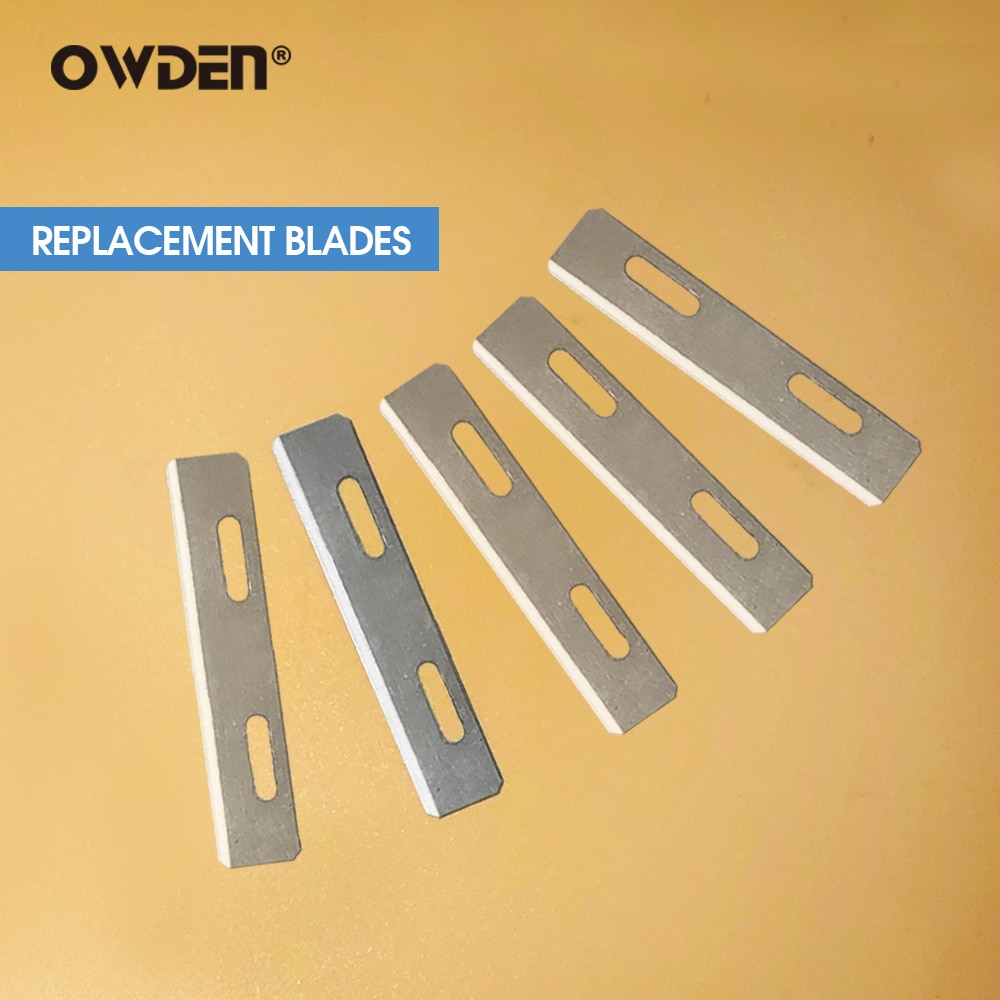 OWDEN Leder Sicherheit Beveler Klingen Leder Super Skiver Klingen Scharf Zubehör