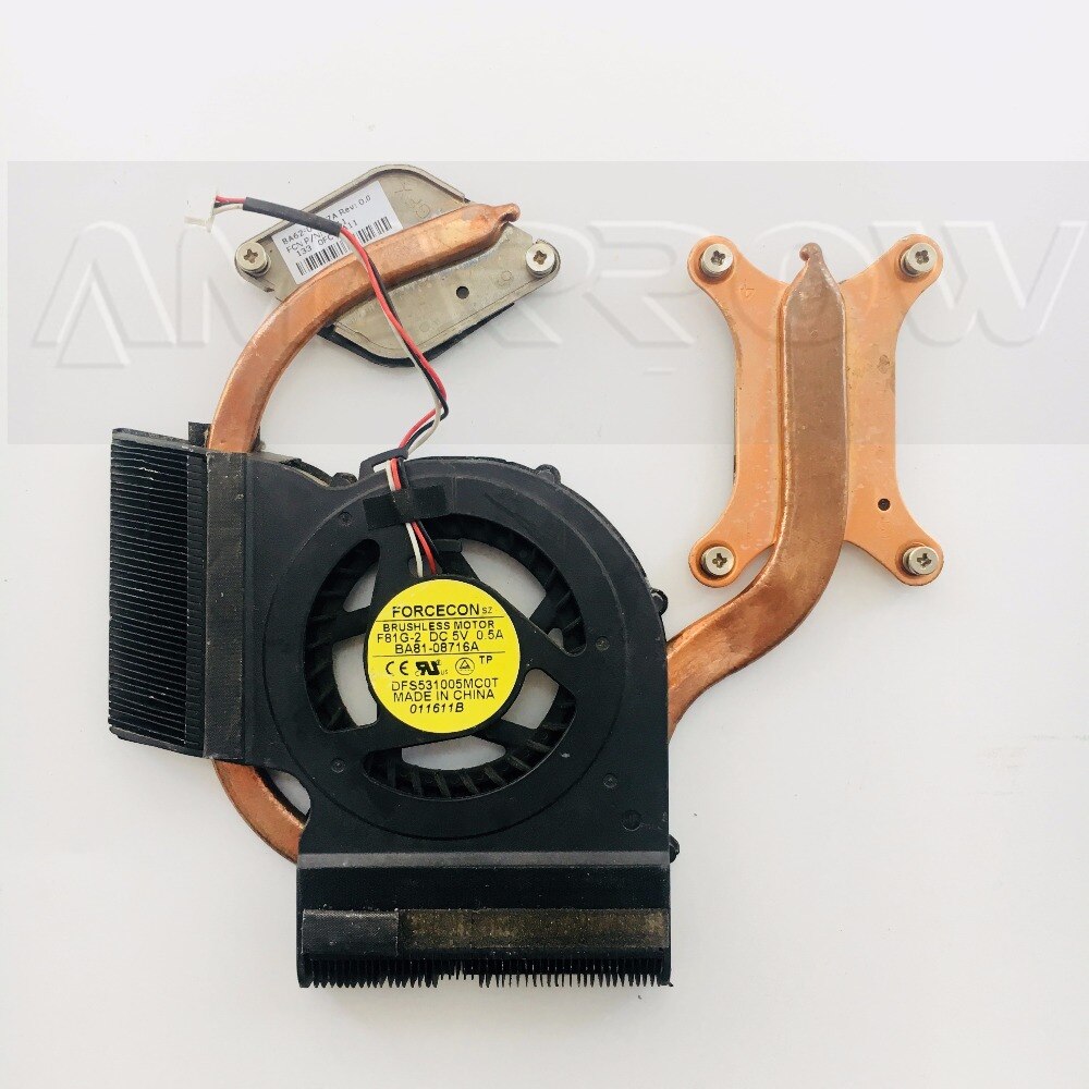 Original kühlkörper lüfter cpu kühler Für SAMSUNG R429 R431 R439 R440 R403 R478 R480 CPU kühlkörper Fan BA62-00527A BA62-00526A