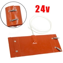 24V Elektrische Silikon Heißer Pad Für Diesel- Auto Filter Luft Diesel- Parkplatz Heizung Elektrische Heizung Pad 250*90mm