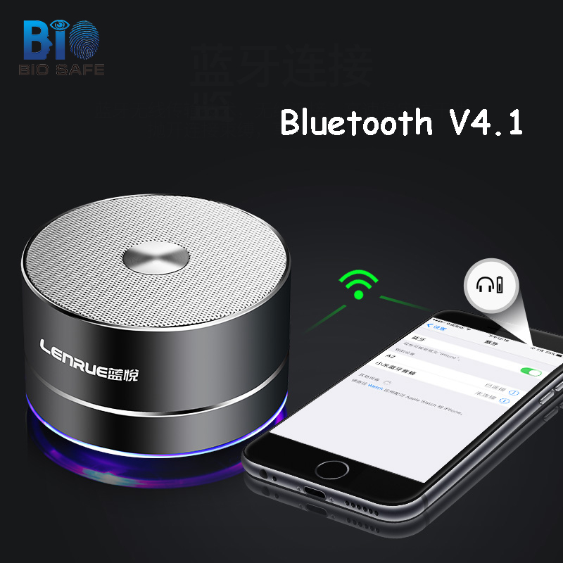 Bio Tragbare Bluetooth Lautsprecher AUX TF Karte Bass Telefon Computer Mini Stereo Musik Audio- kabellos Mini Lautsprecher USB Lautsprecher