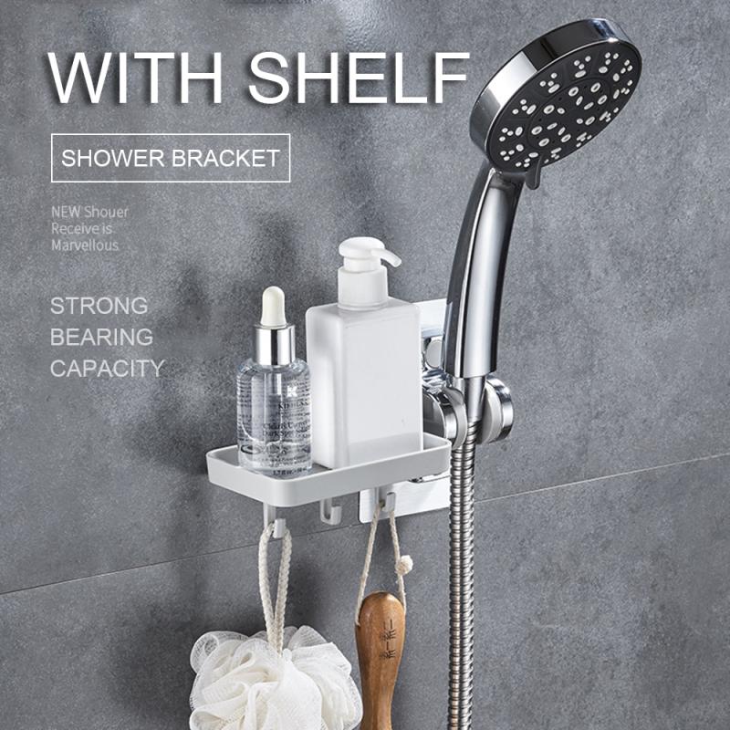 Dusche Kopf Halfter Gestell Halterung Saugnapf Dusche Halfter Zauberstab Montiert Dusche Kopf Befestigungs Rahmen Schlecht Lagerung Regal Veranstalter