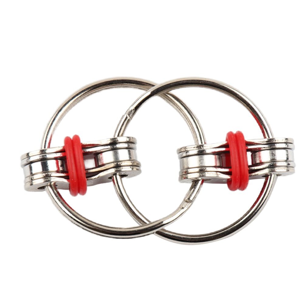 Dekompression Kette fest Gerät Spielzeug exquisit Rotierenden Schlüssel Ring Sensorischen Spielzeug Linderung Von Hyperaktivität Spielzeug