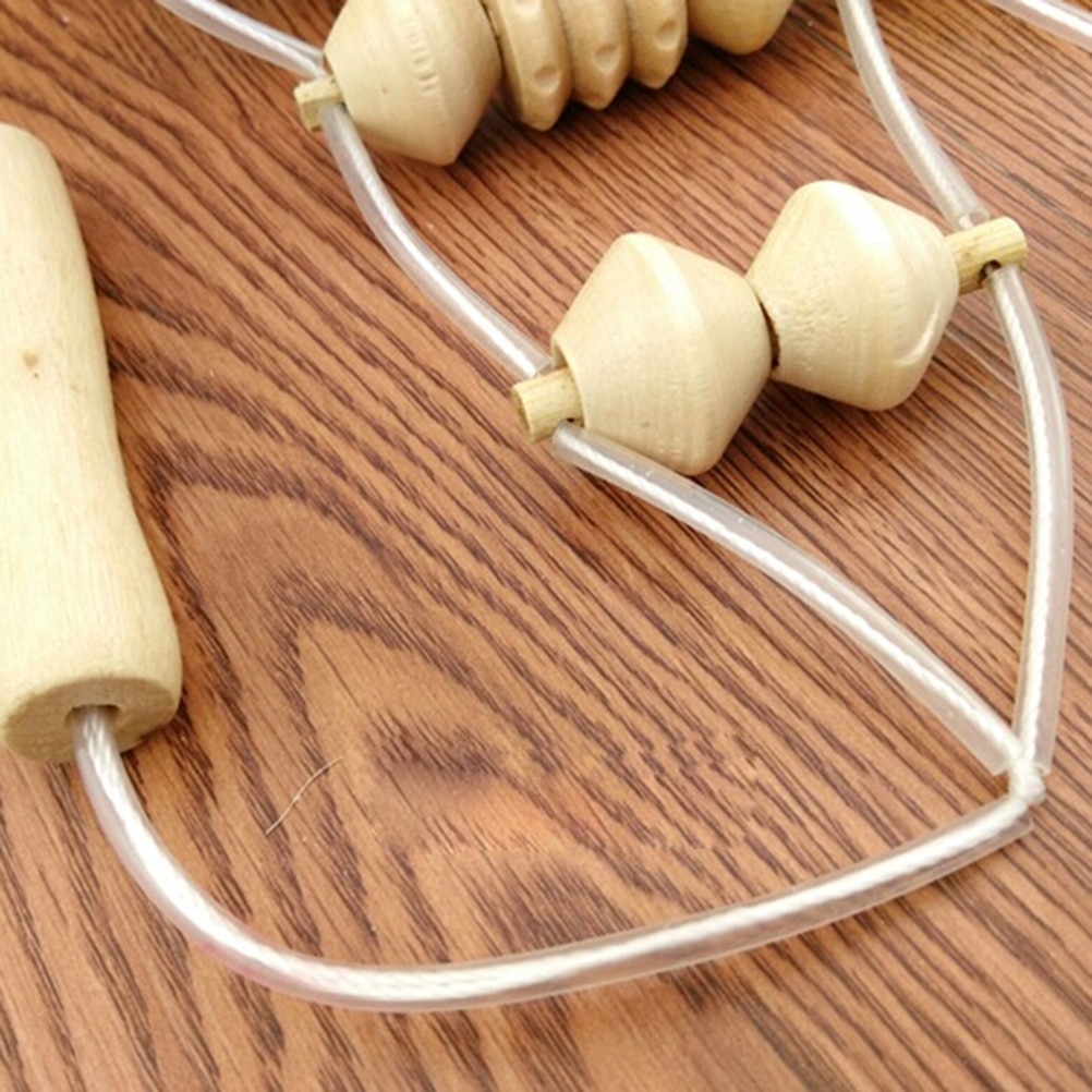 1 stücke Abnehmen Pflege Fitness Rolle Holz Körper Nacken Zurück Bein Taille Massagegerät