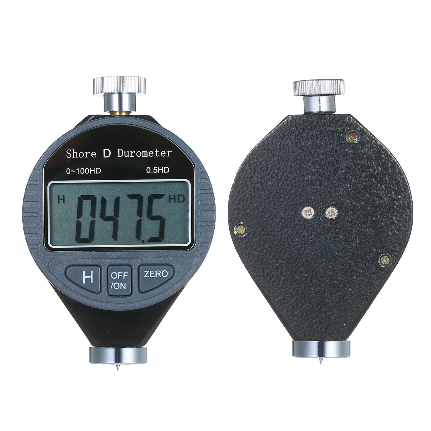 Tragbare 0-100HD Ufer D Härte Tester Meter Digitale Durometer Skala für Gummi Reifen Kunststoff Bodenbelag mit Große LCD Anzeige