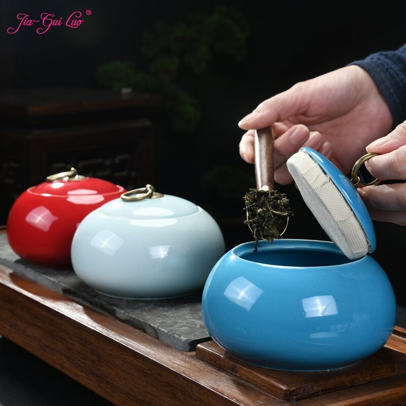 JIA-GUI LUO Keramik Tee Caddies Tee organizer Tee Kasten kanister einstellen küche kanister einstellen Tee lagerung Tee Container D159