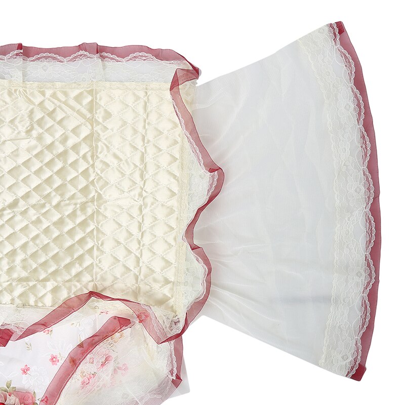 Mikrowelle Ofen Abdeckung Polyester Mikrowelle Staub Abdeckung Handtuch Ländlichen Spitze Stil Haushalt Küche Gerät Staub Abdeckung