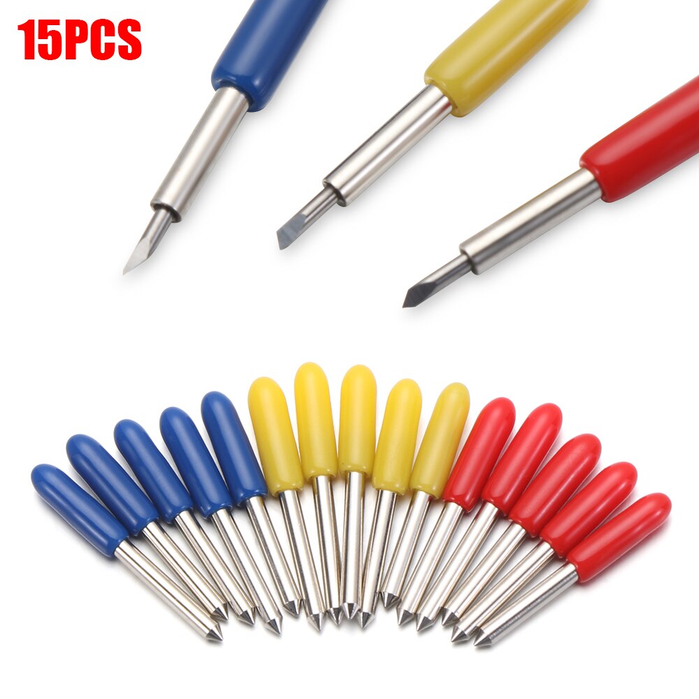 15/20 stücke 30 45 60 Grad Roland Computer Schriftzug Klinge Ende Mühle Hartmetall Fräsen Bits Plotter Cutter Stoff Vinyl Schneiden