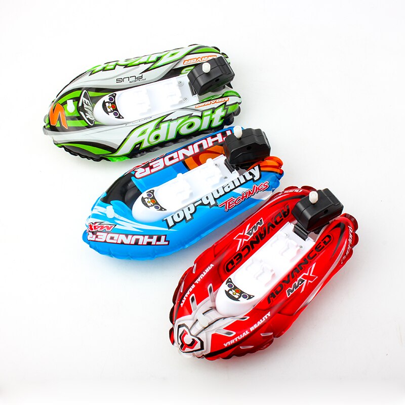 Neue Produkte Empfohlen freundlicher Spielzeug Uhrwerk Stiefel Schlauchboot Badewanne Schwimmbad Spielzeug Freies