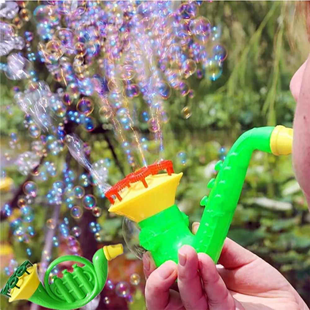 1Stck Gelegentliche Wasser Blasen Spielzeug blasiert Seife blasiert Gebläse draussen freundlicher Spielzeug eltern-Art-Austausch Interaktive Spielzeug