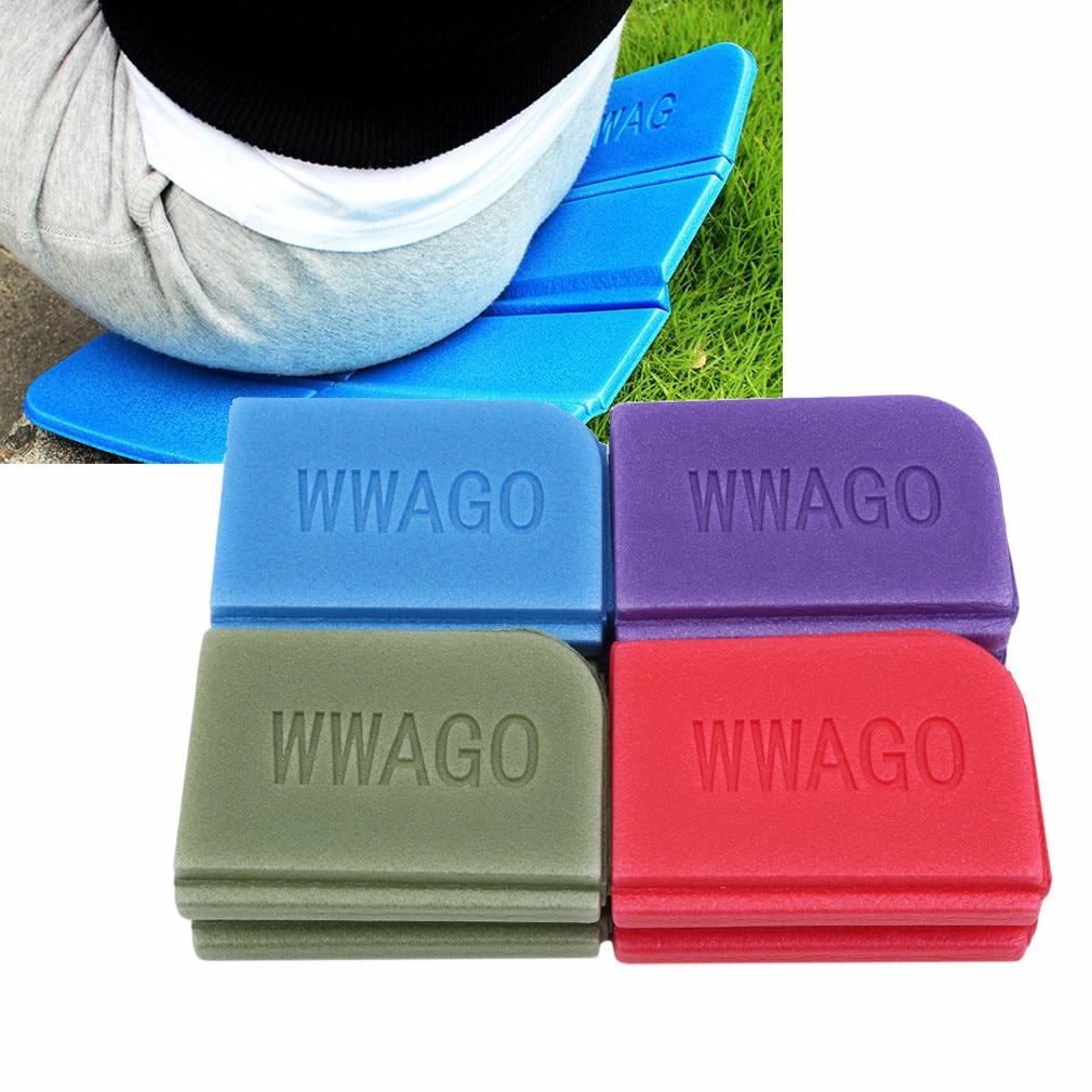 Weiche Wasserdicht Dual Camping Wandern Picknick Tragbare Kissen Sitz Pad draussen Falten Camping Feuchtigkeits Kissen Matratze Pad