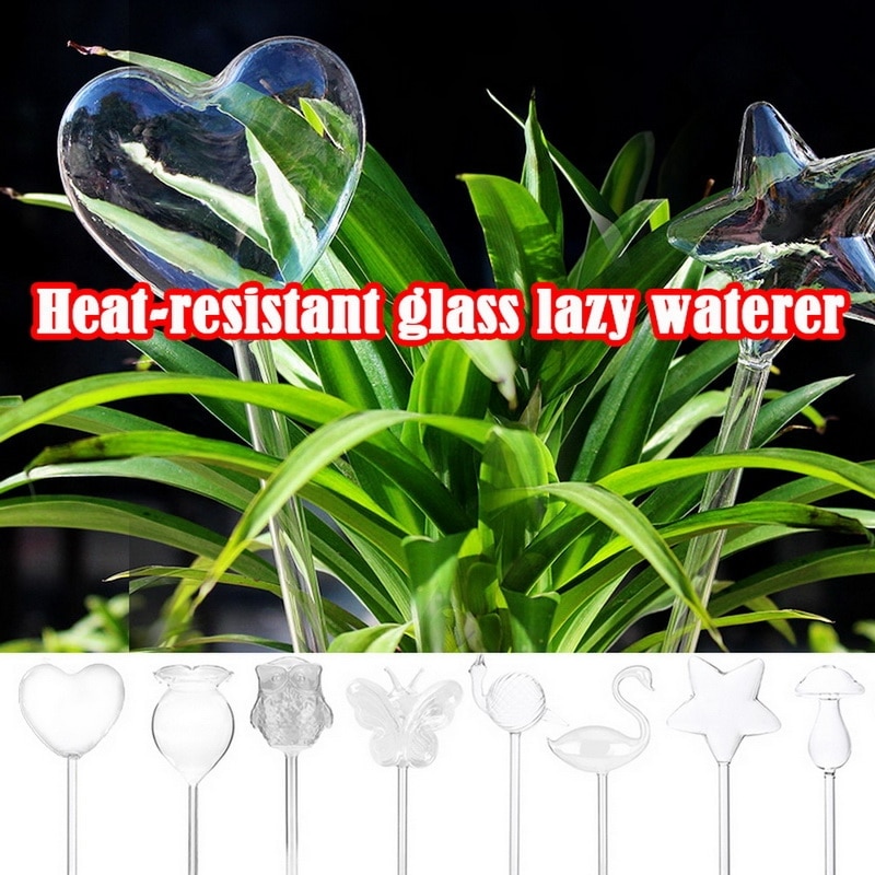 Glas Anlage Wasser Selbst Bewässerung Anlage Waterer Tragbare Glas Anlage Blumen Wasser Zubringer Selbst Bewässerung Dekoration Wasser Dosen